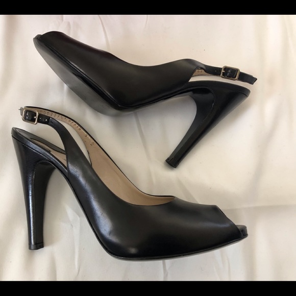 SALVATORE FERRAGAMO SLING BACK PEEP TOE - Picture 10 of 10
